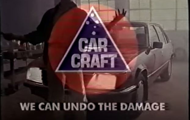 90’s Car Craft Reverse Smash Repair TV Ad